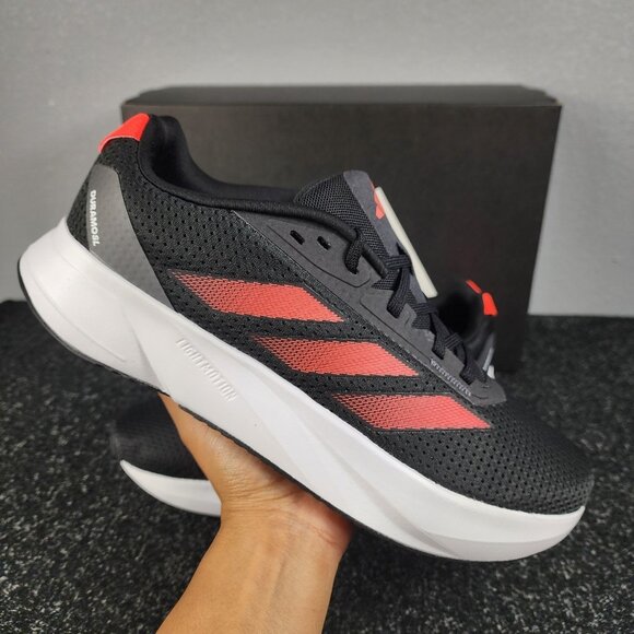 adidas Other - NEW Adidas Duramo Running Athletic Shoes Men's Size 12 Crimson Black Training
